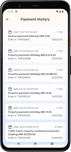 Скриншот 8 — TAJ Mobile (Tax Admin Jamaica)