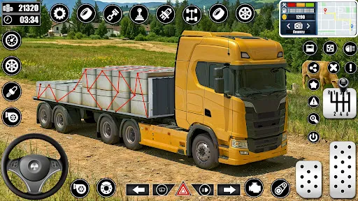 Скриншот 2 — Heavy Truck Driving Cargo Game