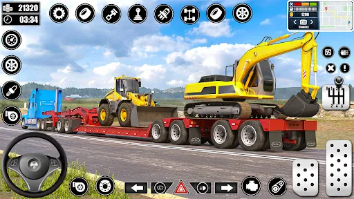 Скриншот 4 — Heavy Truck Driving Cargo Game