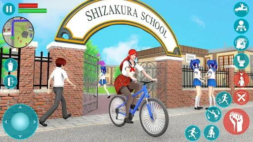 Скриншот 8 — High School Anime Simulator 3D