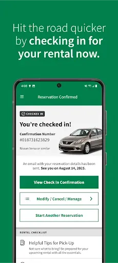 Скриншот 1 — Enterprise Car Rental