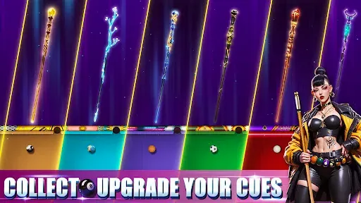 Скриншот 4 — 8 Ball Battle - Pool Games