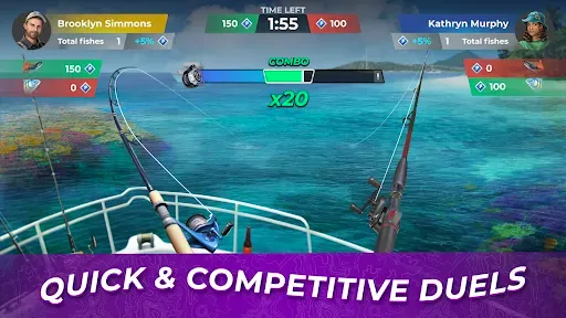 Скриншот 1 — Fishing Rival: Fish Every Day!