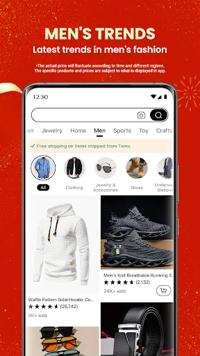 Скриншот 4 — Temu: Shop Like a Billionaire