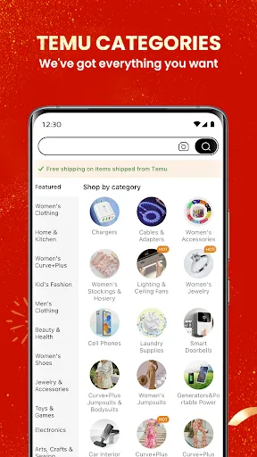 Скриншот 5 — Temu: Shop Like a Billionaire