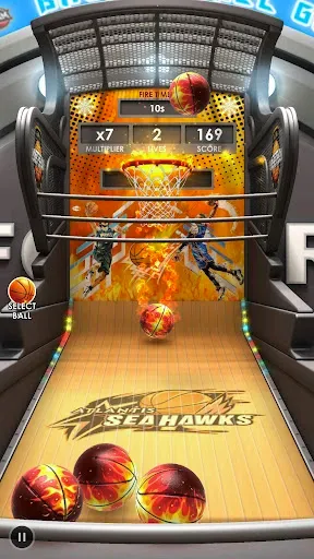 Скриншот 5 — Basketball Flick 3D