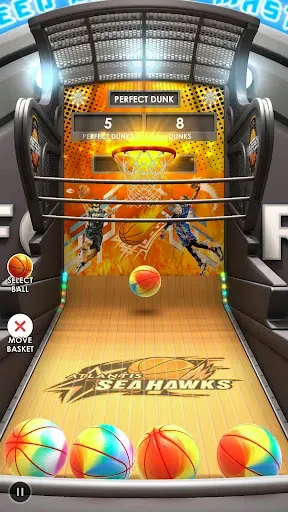 Скриншот 6 — Basketball Flick 3D