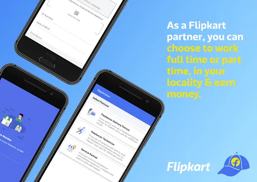 Скриншот 1 — Flipkart Delivery Partner App