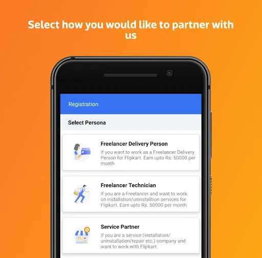 Скриншот 3 — Flipkart Delivery Partner App
