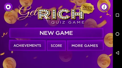 Скриншот 1 — Trivia Quiz Get Rich