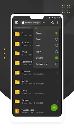 Скриншот 5 — Zip Эксперт : zip & rar & 7z