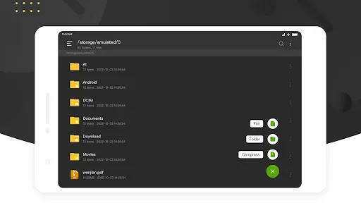 Скриншот 6 — Zip Эксперт : zip & rar & 7z
