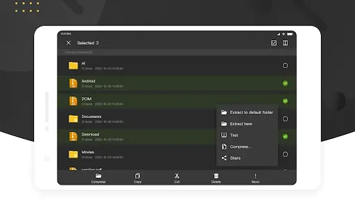 Скриншот 8 — Zip Эксперт : zip & rar & 7z