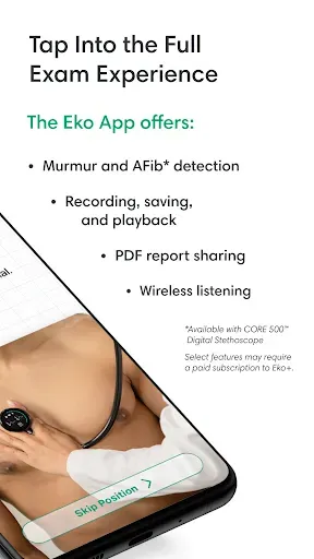 Скриншот 2 — Eko: Digital Stethoscopes