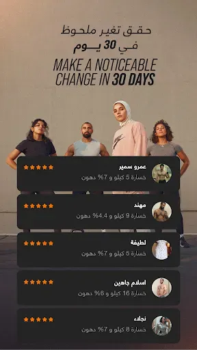 Скриншот 1 — ElCoach - Workout & Meal plans