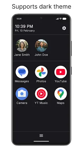 Скриншот 4 — Senior Launcher - Simple Phone