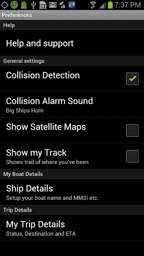 Скриншот 6 — Boat Beacon - AIS Navigation