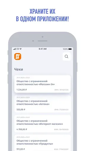 Скриншот 6 — Мои чеки онлайн