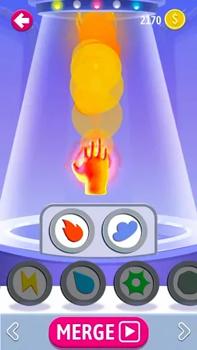 Скриншот 1 — Elemental Gloves: Магия и Сила