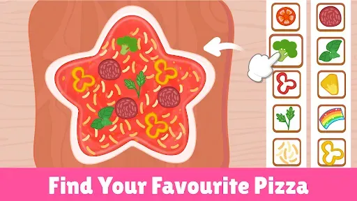 Скриншот 4 — Pizza maker Kids Cooking games