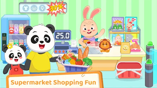 Скриншот 4 — Supermarket Game Kids Shopping