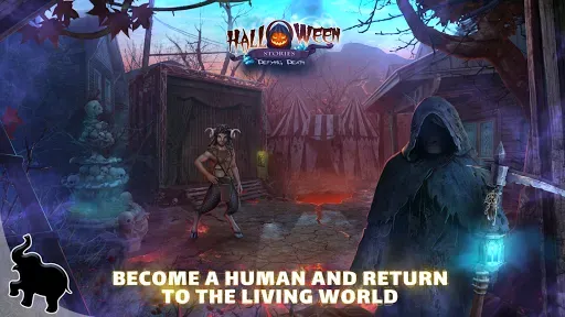 Скриншот 1 — Halloween Stories 4・Defy Death