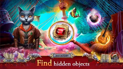 Скриншот 1 — Knight Cats 2: Hidden Objects