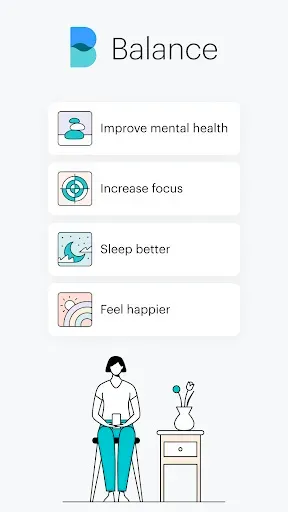 Скриншот 1 — Balance: Meditation & Sleep