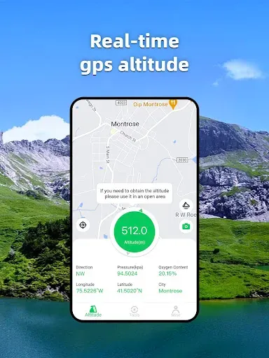 Скриншот 5 — Altimeter GPS Offline Altitude