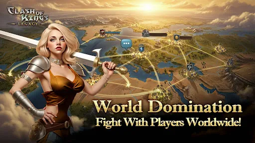 Скриншот 1 — Clash of Kings: Legacy