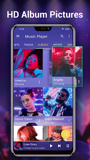 Скриншот 4 — Music Player для Android