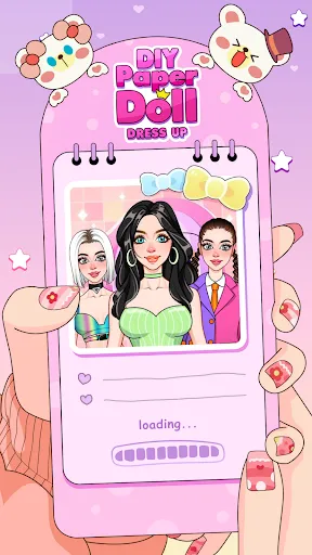 Скриншот 2 — Paper Doll: Dress Up Diary