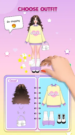 Скриншот 5 — Paper Doll: Dress Up Diary