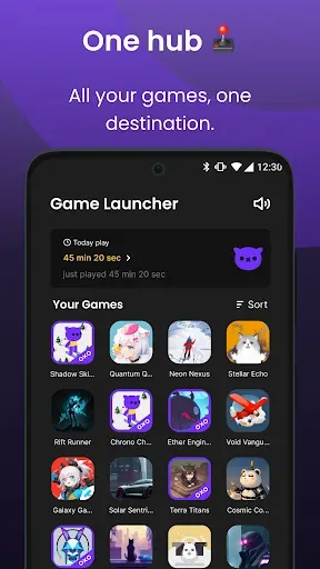 Скриншот 2 — OXO Game Launcher - Gaming Hub