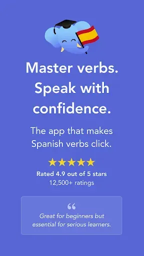 Скриншот 1 — Ella Verbs: Learn Spanish