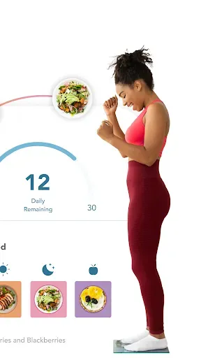 Скриншот 2 — Healthi: Weight Loss, Diet App