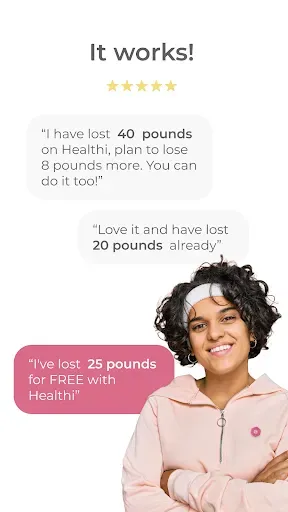 Скриншот 3 — Healthi: Weight Loss, Diet App