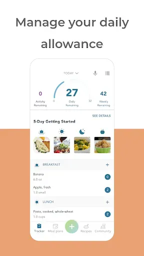 Скриншот 6 — Healthi: Weight Loss, Diet App