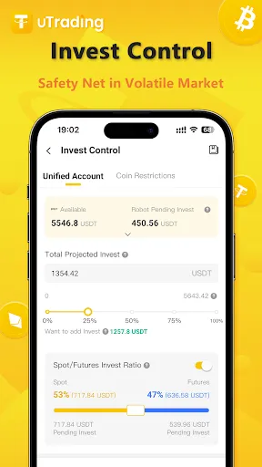 Скриншот 1 — uTrading - Copy Trading Bot