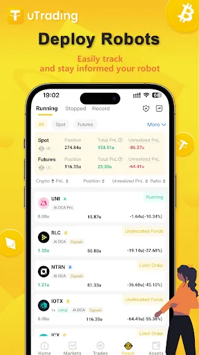 Скриншот 2 — uTrading - Copy Trading Bot