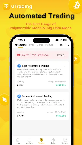 Скриншот 4 — uTrading - Copy Trading Bot