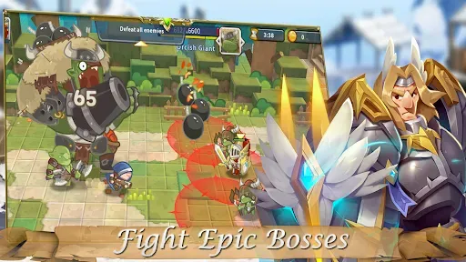 Скриншот 1 — Monster Knights - Action RPG