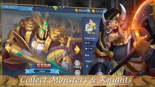 Скриншот 3 — Monster Knights - Action RPG