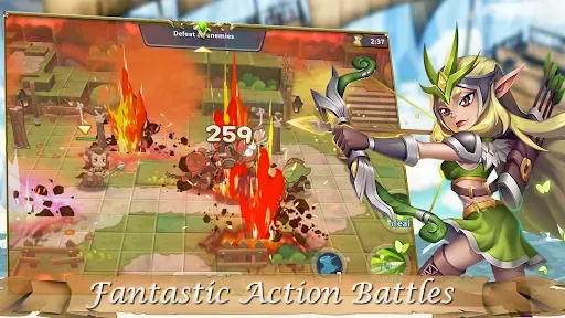 Скриншот 4 — Monster Knights - Action RPG