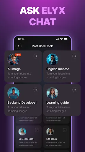 Скриншот 6 — Elyx - AI Photo & Video Maker