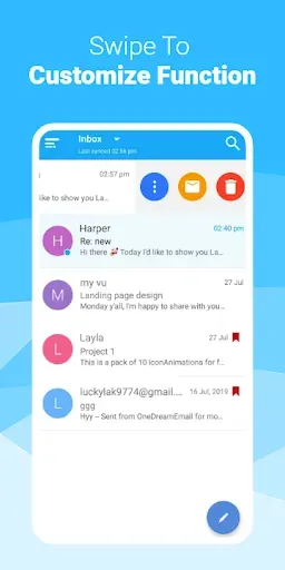 Скриншот 2 — Быстрый вход на любую почту