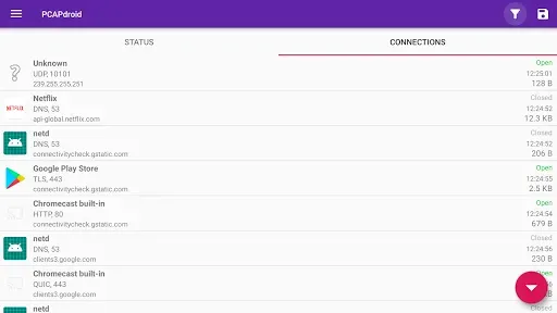 Скриншот 6 — PCAPdroid - network monitor