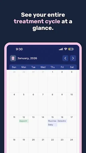 Скриншот 7 — Embraya: IVF Cycle Tracker