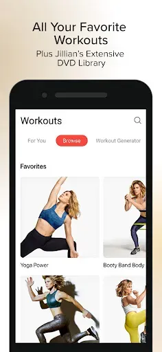 Скриншот 4 — Jillian Michaels | Fitness App