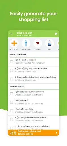 Скриншот 4 — eMeals - Meal Planning Recipes